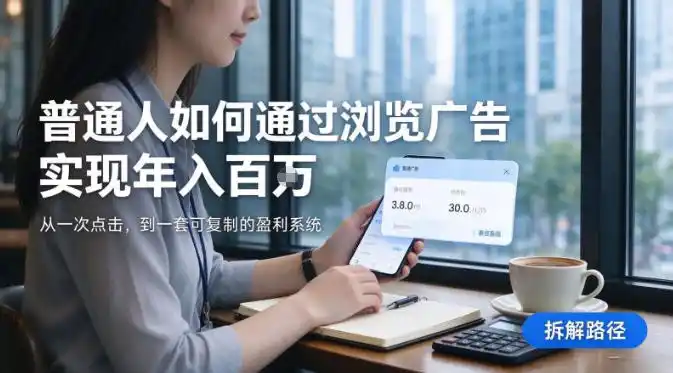 2026最新技术,24小时全自动浏览广告,全网独家项目,单台设备日入(因人而异,不承诺收益)200+新手小白可快速上手,支持实地学习实地考察【揭秘】