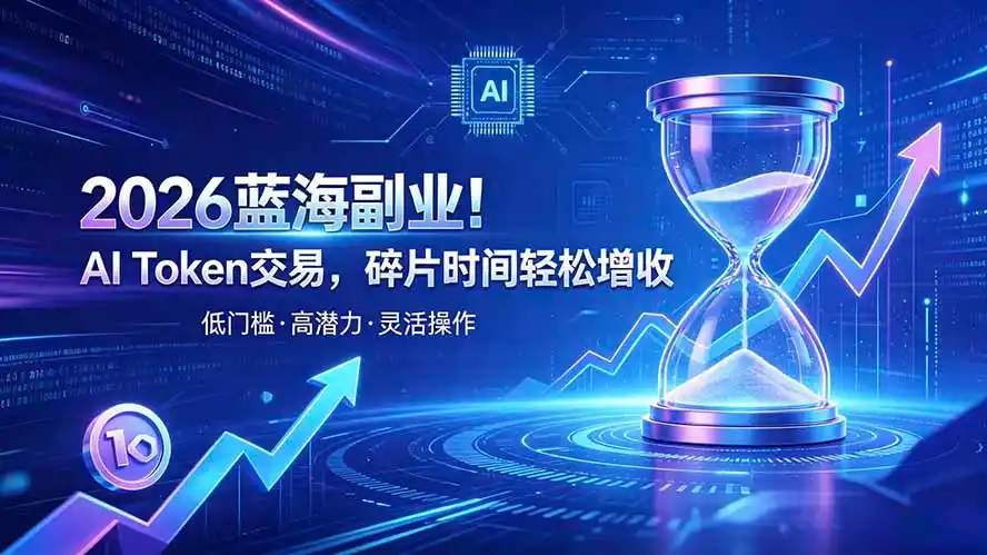 AI Token算力赛道！普通人可入局的数字副业-创课坊