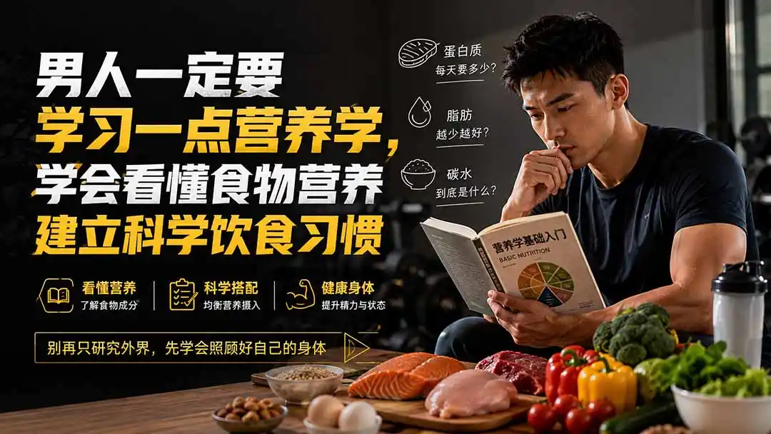 付费文章：男人一定要学习一点营养学，学会看懂食物营养建立科学饮食习惯-创课坊
