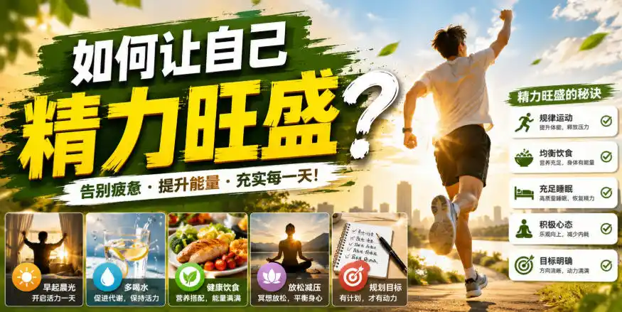 付费文章：如何让自己精力旺盛？-创课坊