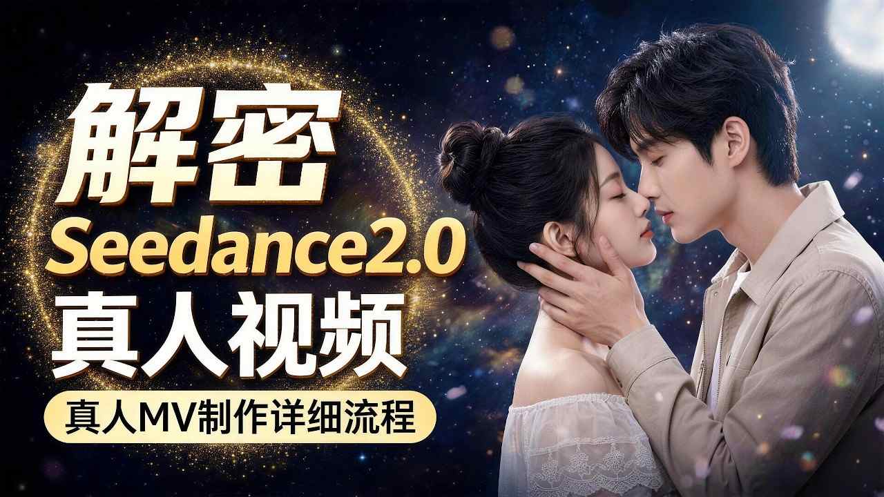 Seedance 2.0解密教程：零基础制作真人MV全流程-创课坊