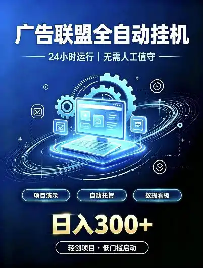 广告联盟全自动挂G，24小时自动运行，无需人工值守，日收200－500+【揭秘】