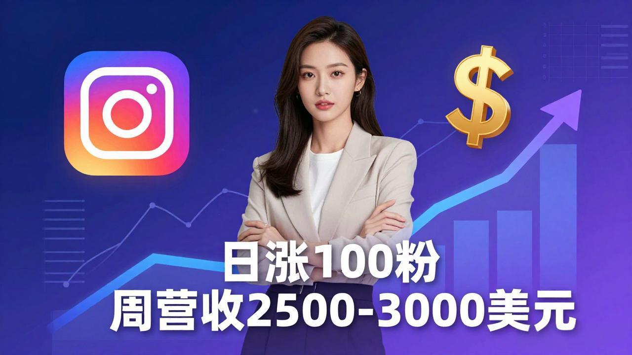 想做数字产品？Sheri亲授：日涨100粉、每周2500至3000美元的营收，Instagram躺着赚-创课坊
