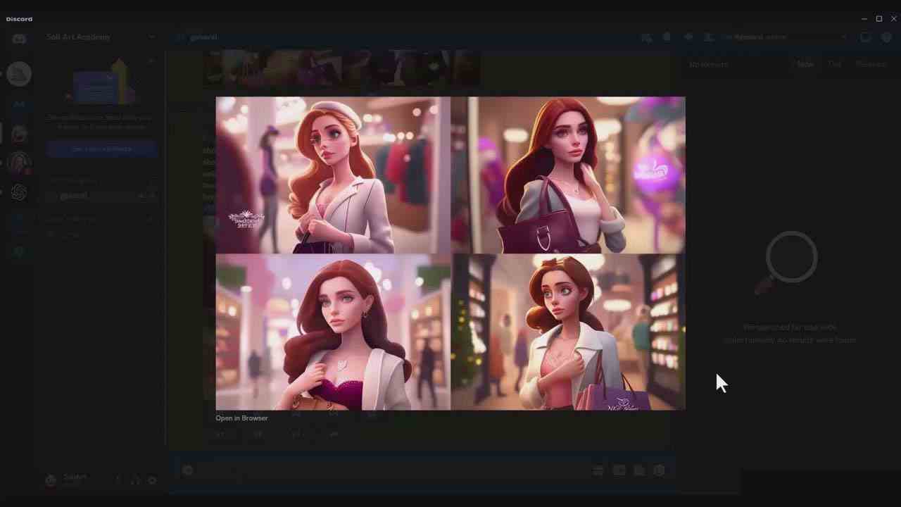 （8912期）掌握 MidJourney V5 AI + ChatGPT创建一致的角色设计图像-22节课-中英字幕 –