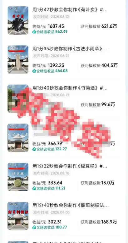 抖音20W粉丝博主的AI非遗知识科普教学,零基础制作非遗文化类短视频变现,解锁抖音精选独家收益(因人而异,不承诺收益)