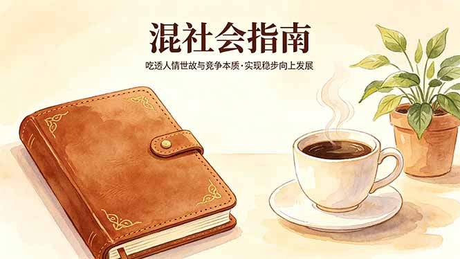 付费文章：混社会指南，吃透人情世故与竞争本质，实现稳步向上发展-创课坊
